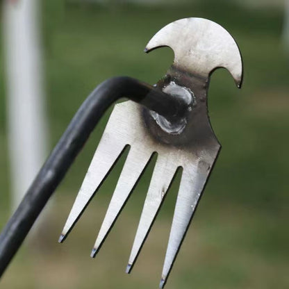 Hoe Weeding Artifact, Uprooting and Weeding Tools, Gardening Hoeing Rake, Manganese Steel Farm Tool, Small Hoe, Loosening Soil a