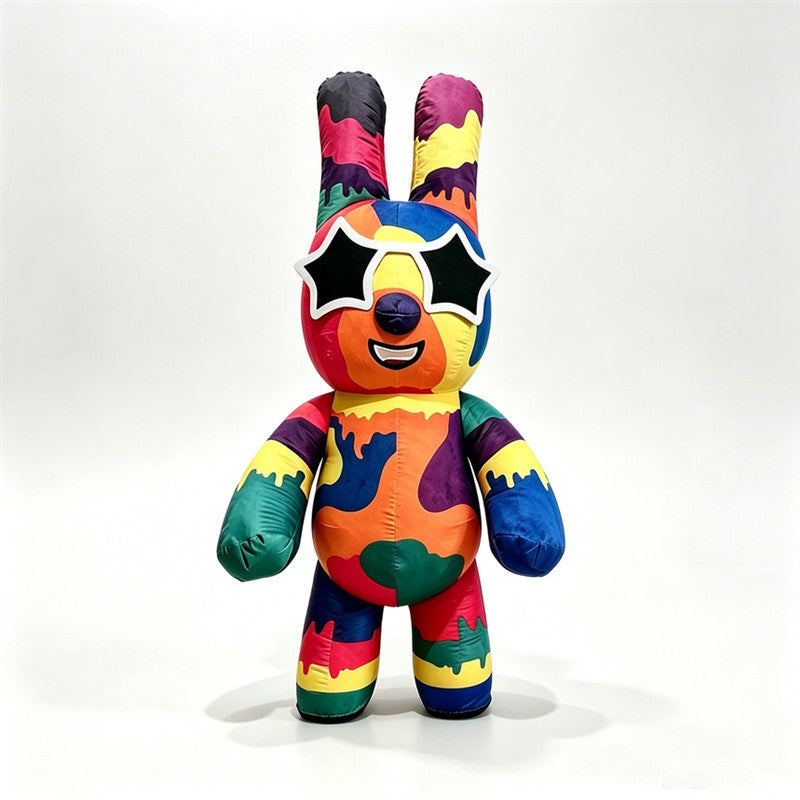Inflatable Cartoon Doll Costume, Wearable Walking Mascot For Adults