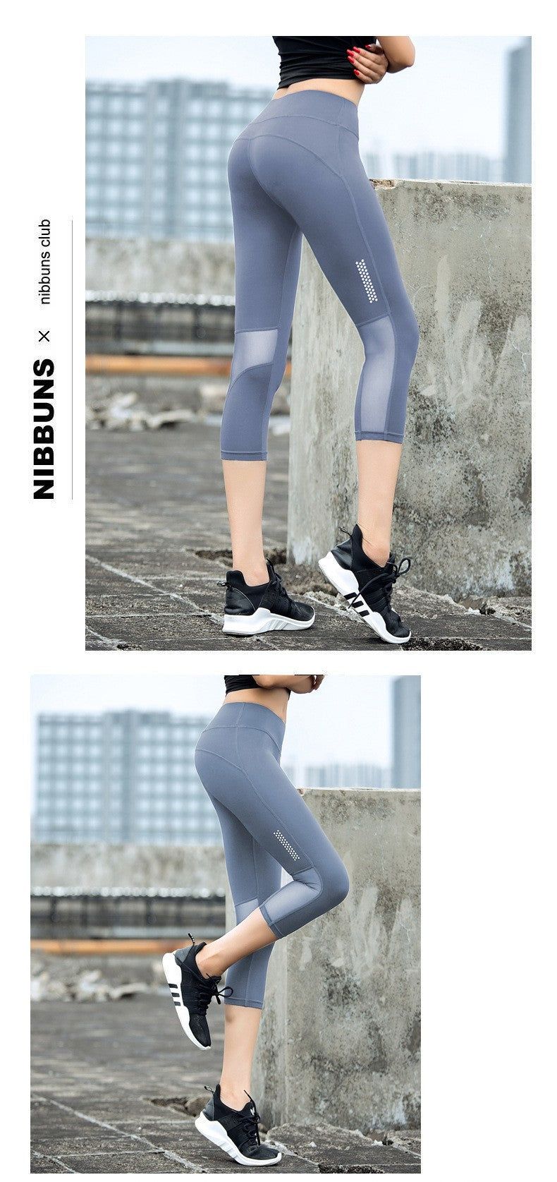 Women Fitness pants Tight Leggings Seamless High Waist Push Up mesh Legging Breathable Sport Cropped shorts Sexy Gym Yoga Pants