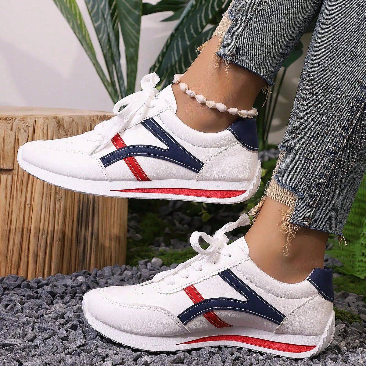 Sneakers Women New Sports Shoes Women's Small White Shoes Fashion Comfort Sneakers All-match Lightweight Casual Running Shoes