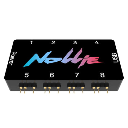 Nollie SignalRGB OpenRGB Universal 5V 3PIN ARGB Asynchronous Controller HUB For Computer PC Case Cooling Fans Light Strip