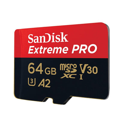 SanDisk Extreme PRO Memory Card 512GB Micro SD Card SDXC UHS-I 128GB 256GB 64GB U3 C10 V30 A2 4K TF Flash Card Adapter for DJI