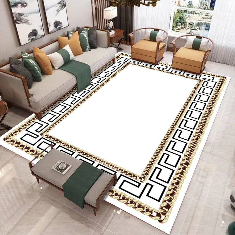 Geometric Carpets Nordic Luxury Living Room Rugs for Bedroom Sofa Table Beside Large Area Rug Home Decor Mats Tapete