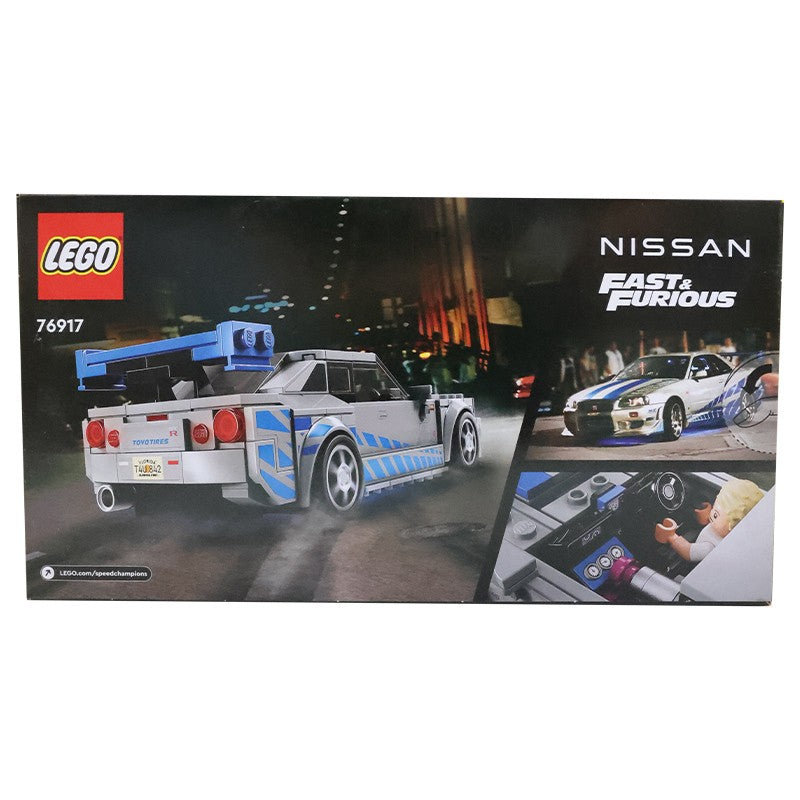 LEGO 76917 Speed Champions Nissan Skyline GT-R (R34) de +Velozes +Furiosos