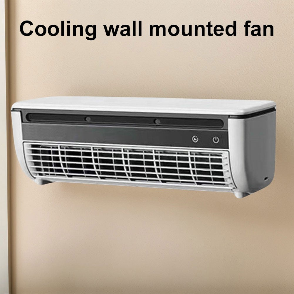 Wall-Mounted Air Cooling Fan 3 Speeds Desk Fan 6000mAh  Rechargeable Table Fan for Home Kitchen Bedroom Office