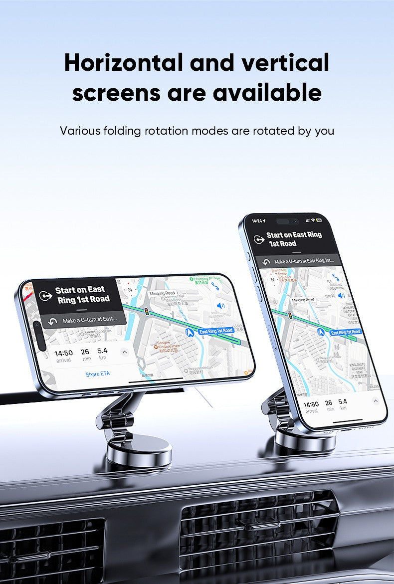 Suporte para telefone veicular 1080 Magsafe Suporte móvel para o carro Suporte para celular no carro para iPhone 17 16 Pro Max Plus