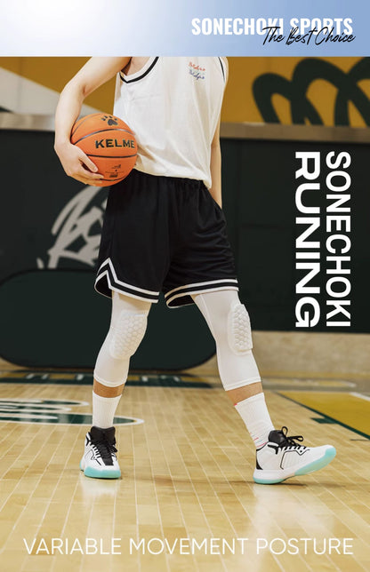 SONECHOKI Knee Length Basketball Shorts Men Striped Loose Running Sport Gym Mesh Breathable Fitness Training Workout Bottom Male