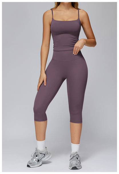 Ctenkevet High Waist Sport Legging Women 7-Divide Pants Gym Pants Women Running Workout Leggings Female Soft Push Up Tights