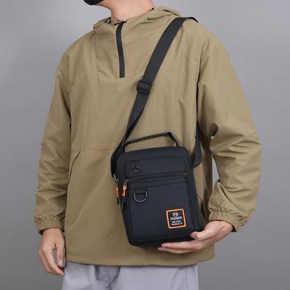 Men's Retro Shoulder Bag - Multi compartment Fashion Crossbody Bag, Perfect for Office or Leisure Use, Gift for Husband or Boyfr