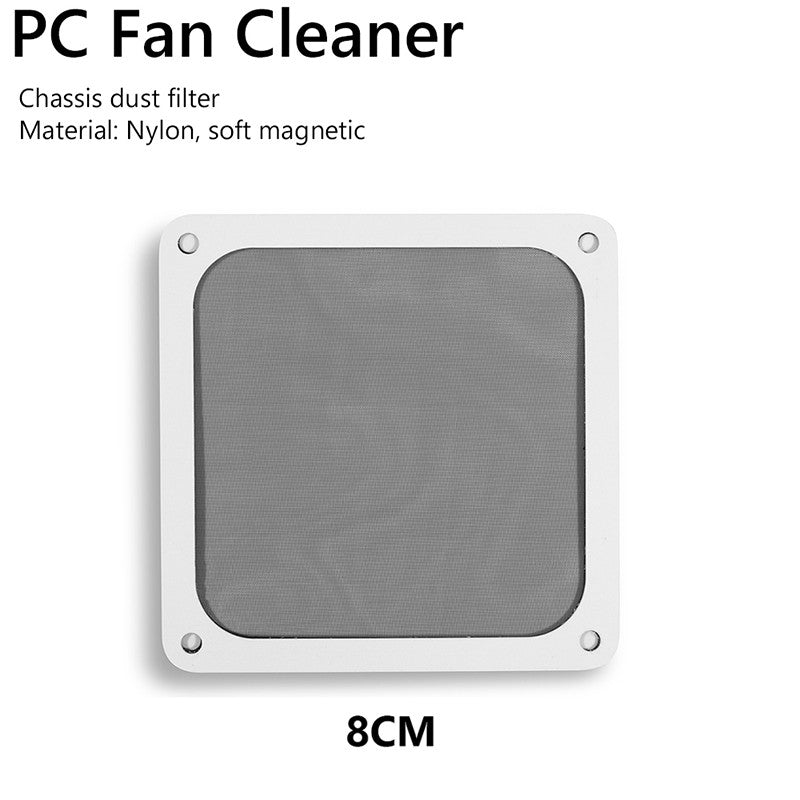 80mm 90mm 120mm 140mm PC Chassis Cooling Fan Dust Filter Magnet Dustproof Mesh Cover Computer Chassis Net Guard with Hole