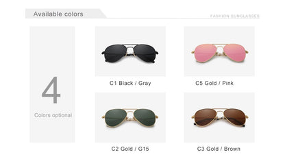 KINGSEVEN Pilot Alloy Men‘s Sunglasses Polarization UV400 Anti-reflection Full Frame Parsnip Glasses Women Retro Luxury Eyewear