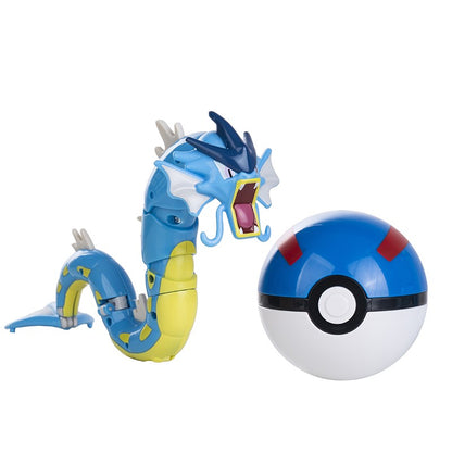 Novos Bonecos Pokémon Caixa Original Genuína Pikachu Charizard Greninja Monstro de Bolso Pokebola Brinquedos Modelo de Deformação de Ação Presente