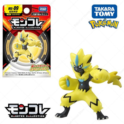 Original Takara TOMY Pokemon Ditto Jigglypuff Figure Toy Dedenne Slowpoke Mega Gyarados Lucario Gengar Anime PVC Model Doll Gift