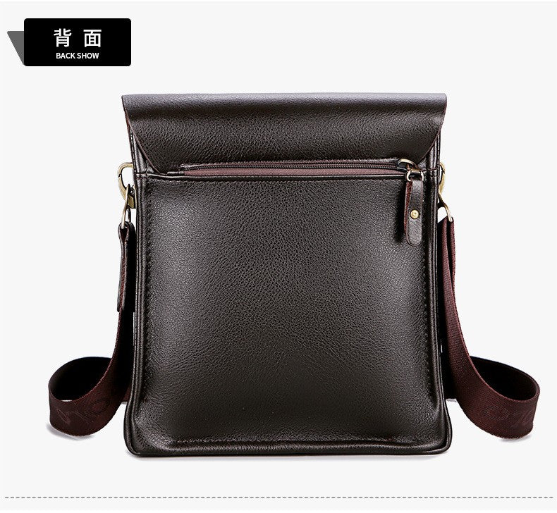 The leisure business single shoulder bag Polo vertical bag man trend inclined shoulder bag