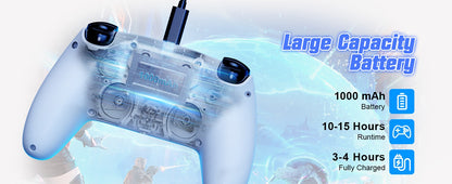 RGB Wireless Gamepad,For Playstation 5/PS5 Controller,With Turbo Dual Sense Vibrate Programming 3D Gaming Controller Console