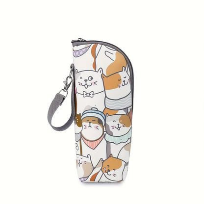 Mommy Insulated Baby Bottle Warmer Bag Portable Thermal Feeding Bottle Storage and Carrying Bag