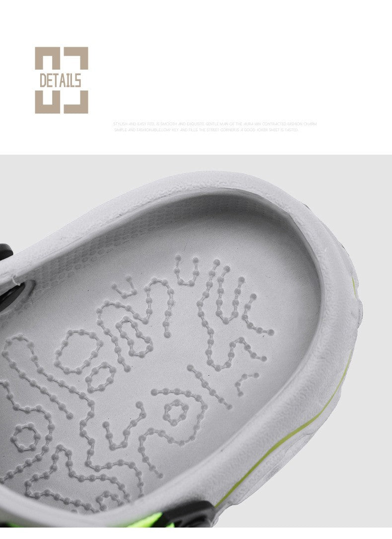 2025 Summer New Breathable Soft-Sole Outdoor Sports Sandals  Versatile Casual Two-Way Trendy Sandals