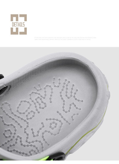 2025 Summer New Breathable Soft-Sole Outdoor Sports Sandals  Versatile Casual Two-Way Trendy Sandals