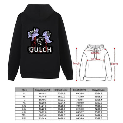 GULCH MUSIC ART Hoodie men's sweat-shirt set male clothes men clothes mens clothing new in hoodies