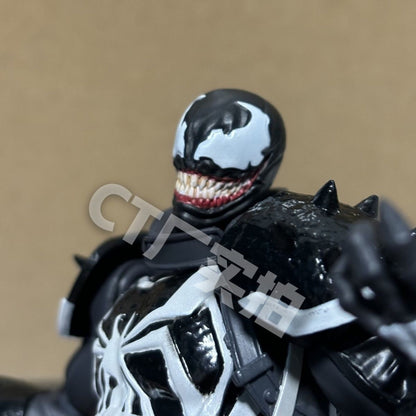2024 Agent Venom Action Figure CT Version Kaiyodo Anime Figurine Marvel PVC Movable Collection Eugene Thompson Ko Model Toy Gfit