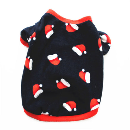 Roupas de Inverno para Cães de Estimação Chihuahua Casaco de Cachorro Filhote de Cachorro Roupas de Lã para Pug Teddy Estampadas Casacos Jaquetas Roupas Quentes para Animais de Estimação ????