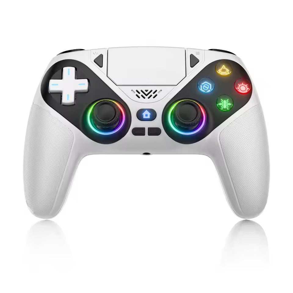 Controller For Playstation5 PS5/PS5 Pro/Slim/PC,RGB Wireless Gamepad Hall Effect Trigger Marco/Turbo Anti-Drift Game Joystick