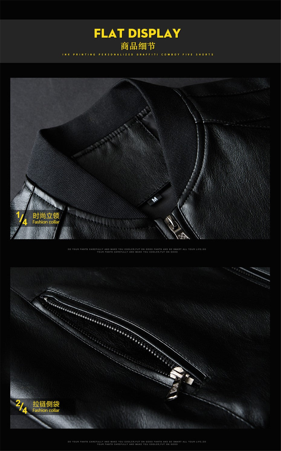 Men's Leather Jacket Bomber Motorcycle Jacket Men Fashion Causal Solid Moto Biker PU Baseball Leather Outerwear Plus Size 7Xl