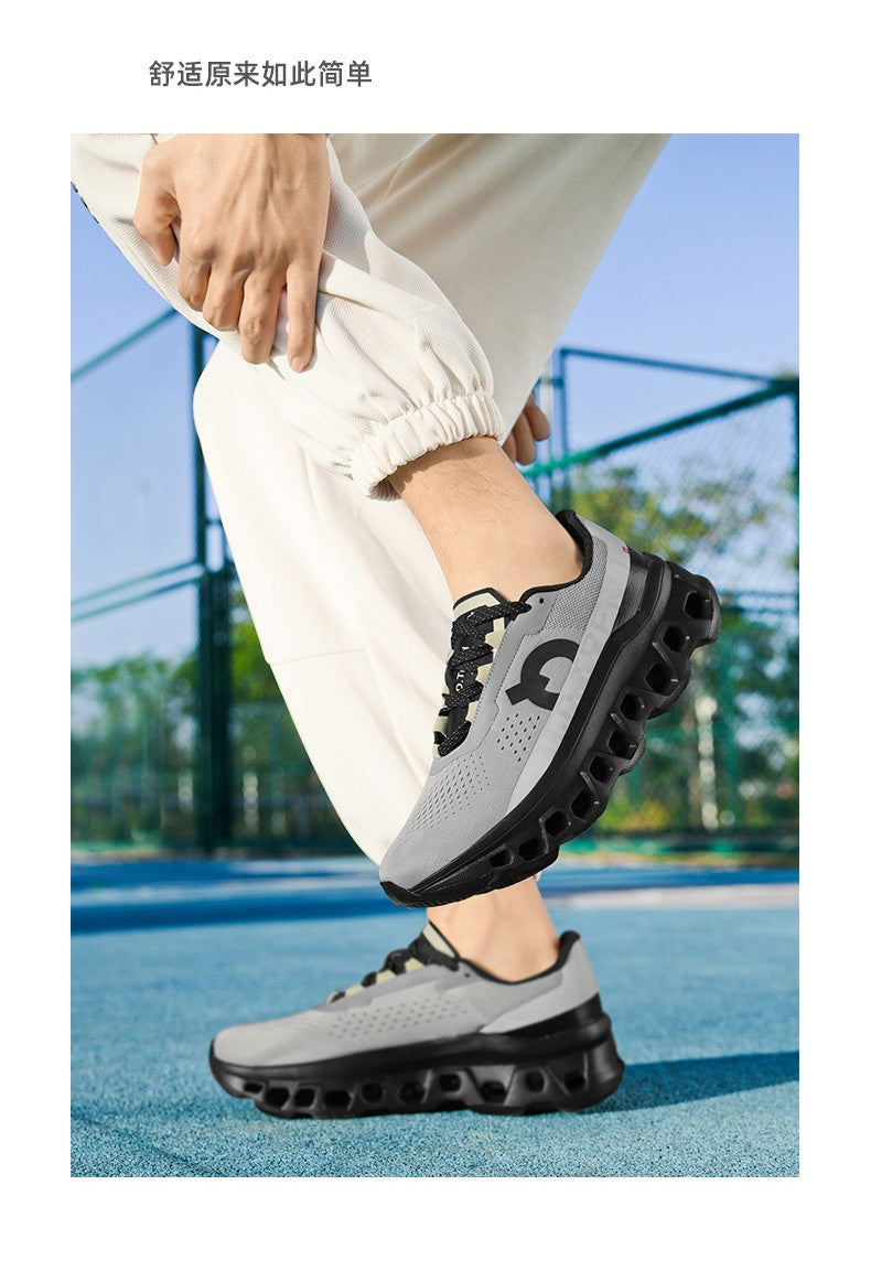 Marathon Men Sports Running Shoes Air Cushion Breathable Lightweight Male Comfortable Athletic Casual Sneakers Hiking Outdoor