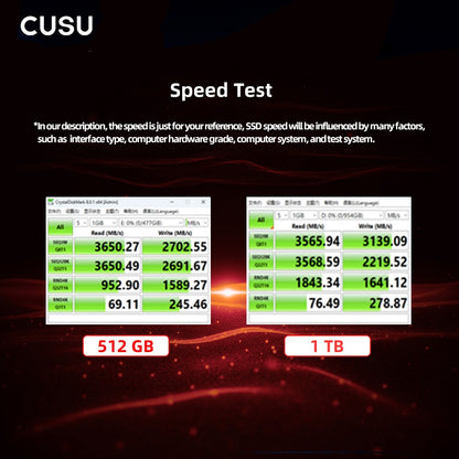 CUSU SSD 2230 512 GB 1 TB NVMe M2 SSD Disco Rígido Pcie3.0 Unidade de Estado Sólido Interna para Steam Deck Microsoft Surface Pro7/8/9