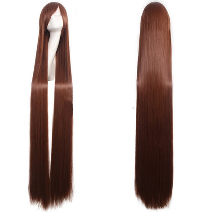 cosplay wig, ancient costume, men and women, long straight hair, anime, colored hair Synthetic fiber wig