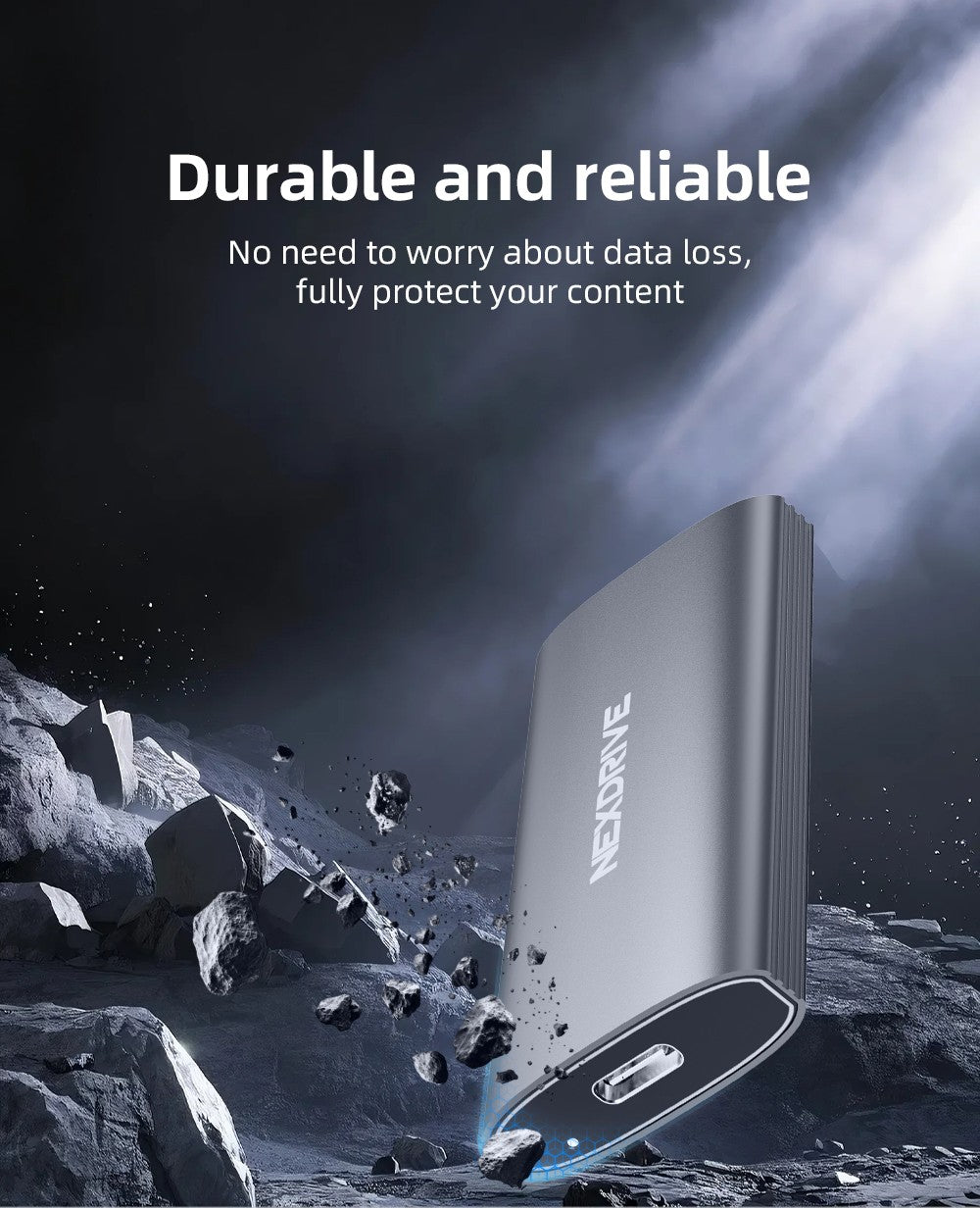 CUSU 1TB External SSD Drive 512GB Portable SSD 256GB 2TB Solid State Drive Type-C for Phone Laptop