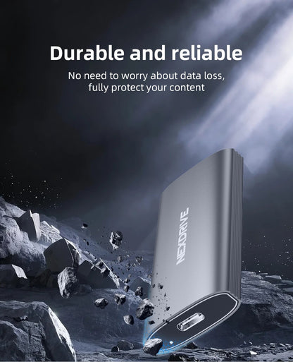 CUSU 1TB External SSD Drive 512GB Portable SSD 256GB 2TB Solid State Drive Type-C for Phone Laptop