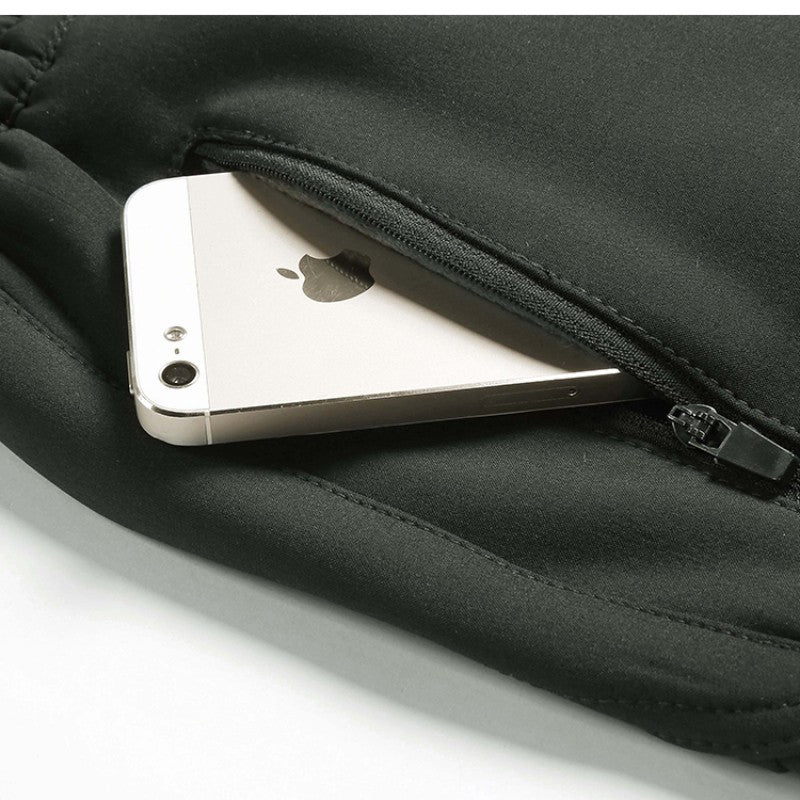 2024 Big Size Waterproof Pants Men Soft Shell Fleece Warm Trousers Male Outdoor Plus Large 9XL 4XL 8XL Work Winter Autumn Black