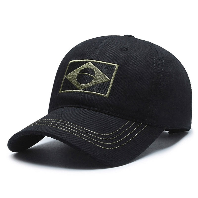 Boné de beisebol com bandeira do Brasil masculino snapback para homens e mulheres, boné trucker, boné camuflado pai, bonés de camuflagem do Brasil, gorras homem