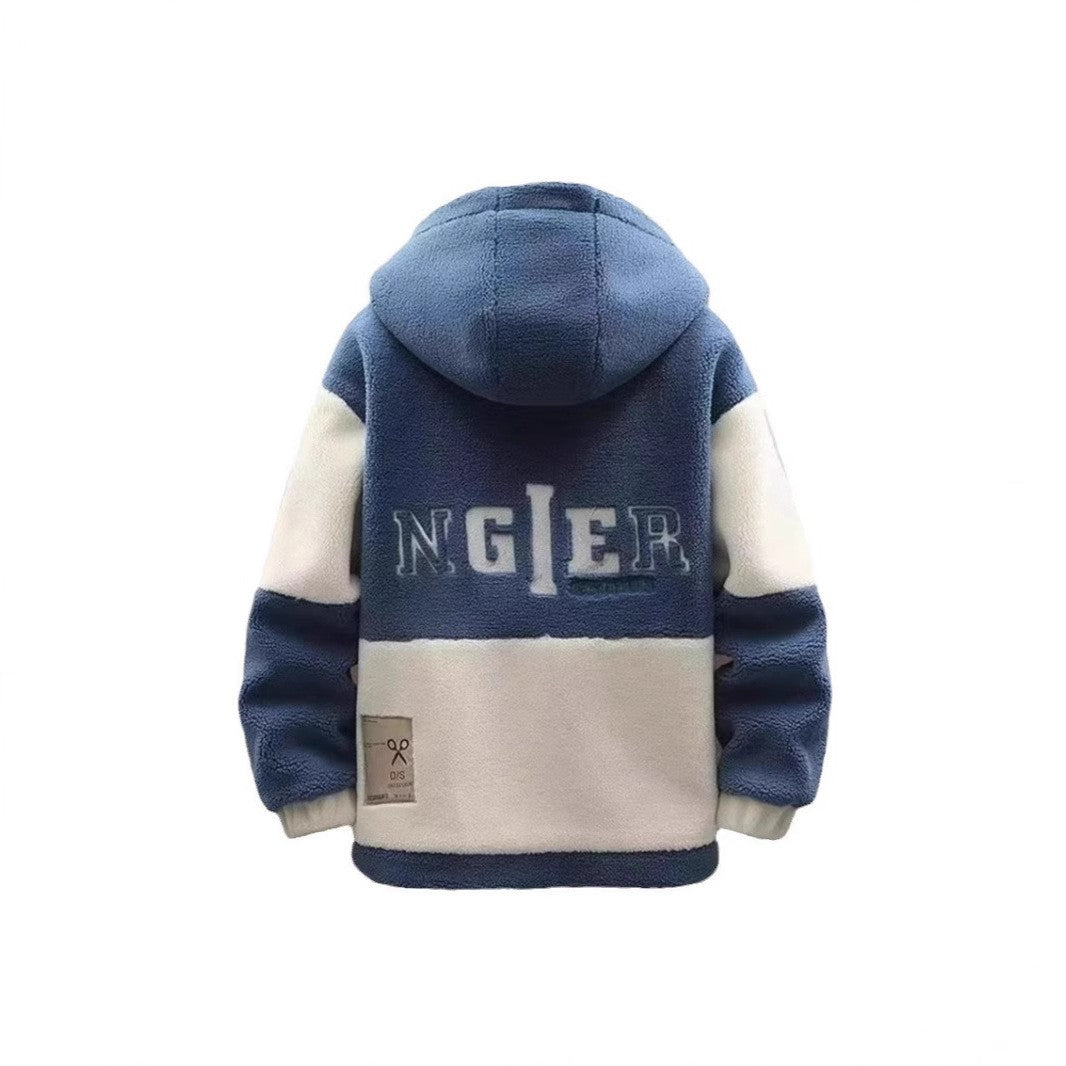 2025 Men's Lamb Wool Jacket Autumn Winter Loose Padded Thickened Jacket Plus Size 6XL 110kg Also Wearable Clothes Cardigan