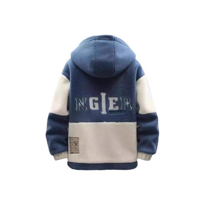 2025 Men's Lamb Wool Jacket Autumn Winter Loose Padded Thickened Jacket Plus Size 6XL 110kg Also Wearable Clothes Cardigan