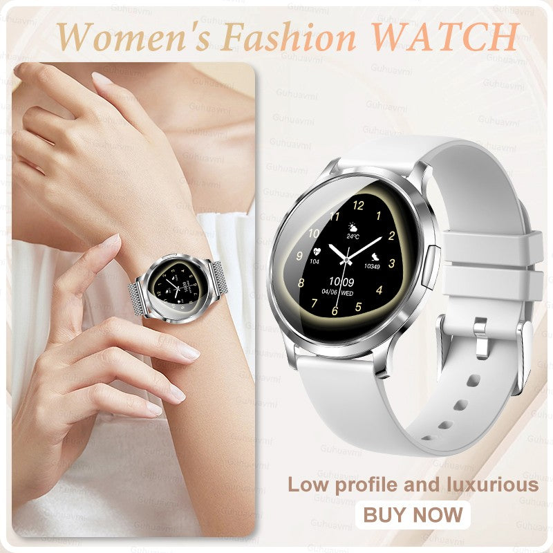 2026 New NFC Smart Watch Women 7.3mm Ultra-Thin 1.32" AMOLED HD Screen Sport Fitness Bluetooth call Luxury Smartwatch Women Gift