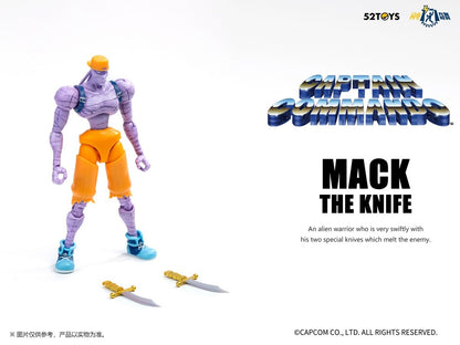Capcom Captain Commando Criativo Anime 3.75 polegadas Bonecos de Ação Modelo Colecionável Brinquedos Decoração de Quarto Presente Surpresa Infantil