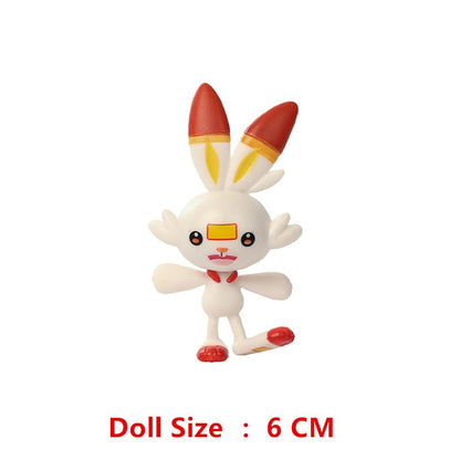Boneco de Anime Pokémon Pikachu Charizard Mewtwo Dragão Voador Figura de Coleção de Monstros de Bolso Brinquedos de Ação Modelo Presente de Aniversário Infantil