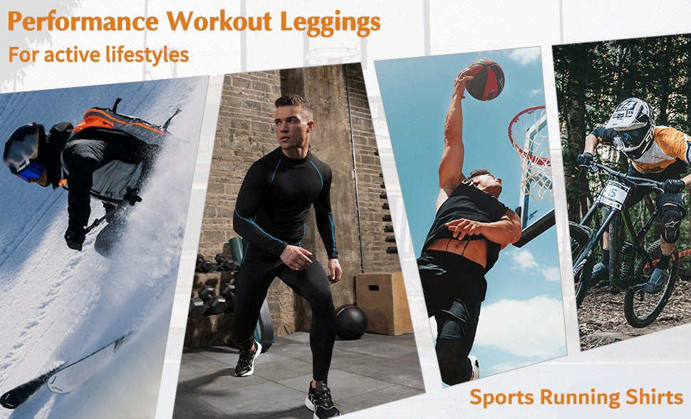 Winter Man Compression Shirt Cycling Clothing Warmth Shirt Warm Bottoming Shirt Men Compression T-Shirt Gym Sportswear 2024 New