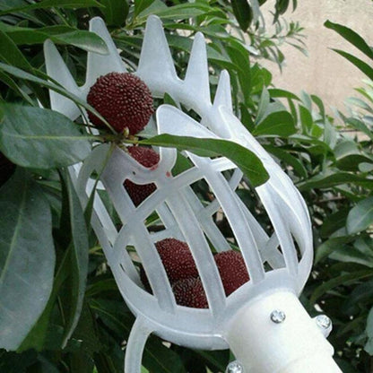 Metal/Plastic Fruit Picker Head Without Pole Fruit Collector Harvest Picking Apple Citrus Pear Garden Hand Tools