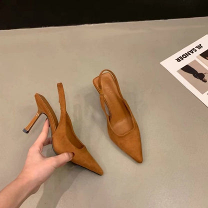 Sandália Feminina de Salto Alto Agulha Bico Fino, Sexy e Elegante, Perfeita para Qualquer Ocasião