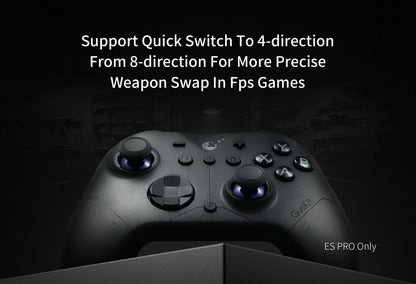 GuliKit ES Pro E-Sports Controller for Nintendo Switch 1/ 2, PC, Windows, Android Wake-up with TMR Joystick