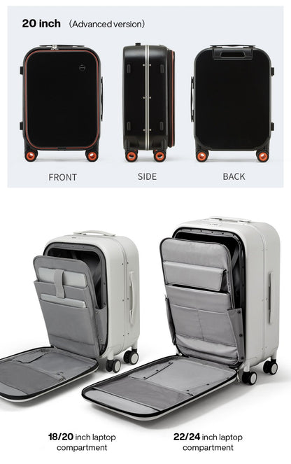 Mixi Patente Design Mala de Viagem com Estrutura de Alumínio Mala de Rodinhas de Bordo Bonita para Cabine 18 20 24 Polegadas M9260