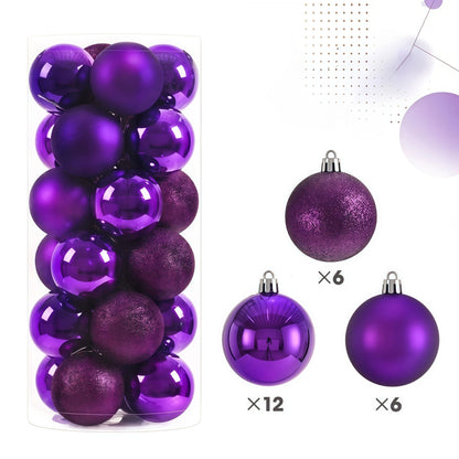 3/4cm Christmas Ball Hanging Christmas Tree Ornament for Home Indoor Decor New Year 2026 Navidad DIY Christmas Decoration Gifts