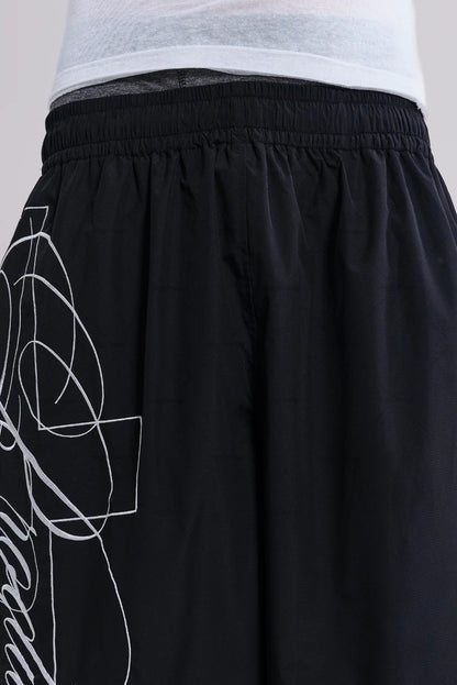 Gótico Maré Harajuku Letras Bordadas Calças Casuais da Moda Masculino Y2k Americano Hip-hop Rock Oversized Calças de Perna Larga Calças Femininas
