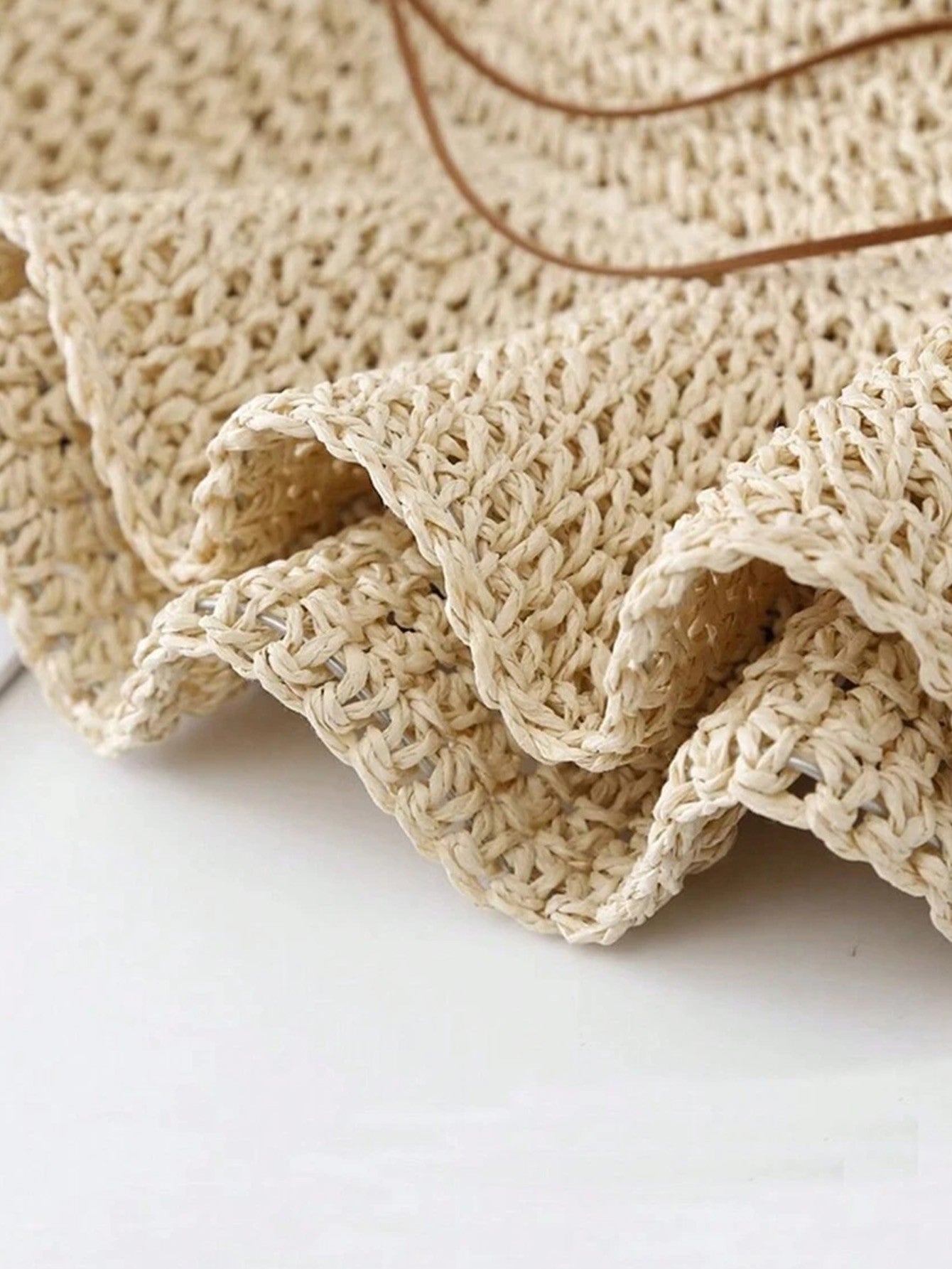 Summer Beach Korean Straw Hat for Women Visor Bucket Hat Hand Weaving Panama Girl Fishing Chapeau Sun Hats for Women