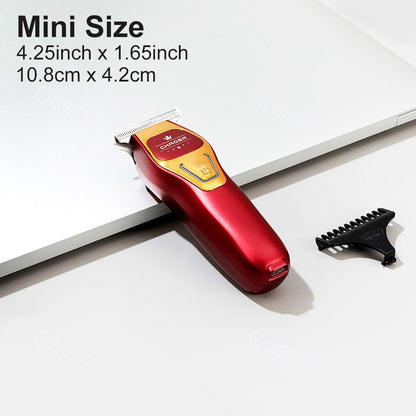 Hair Trimmer Mini Portable Electric Hair Clipper Rechargeable Small Hair Clipper Bald Head Hair Trimmer Barber Haircut Shaver