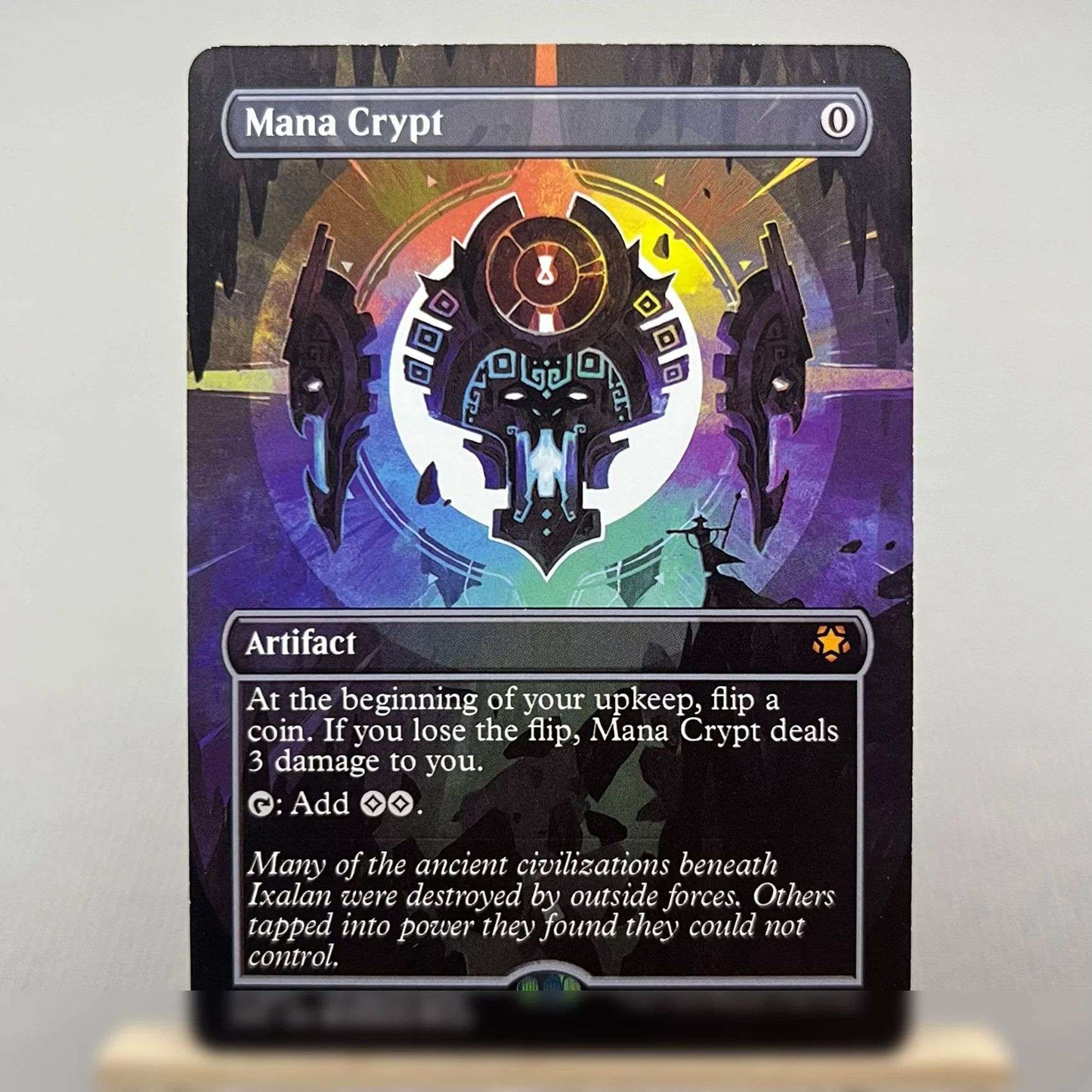 WOT SPG LCC WOE LCI HOLO4-02 Cartas TCG para Jogo em Casa Proxy mágico da Mana Crypt Rhystic Study Lord of Underworld gather