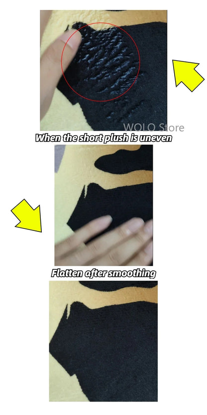 VIKAMA Christmas Gingerbread House Wool-like Carpet Water-Resistant Soft Bath Mat Bedside Rug for Bedroom Winter Home Decoration